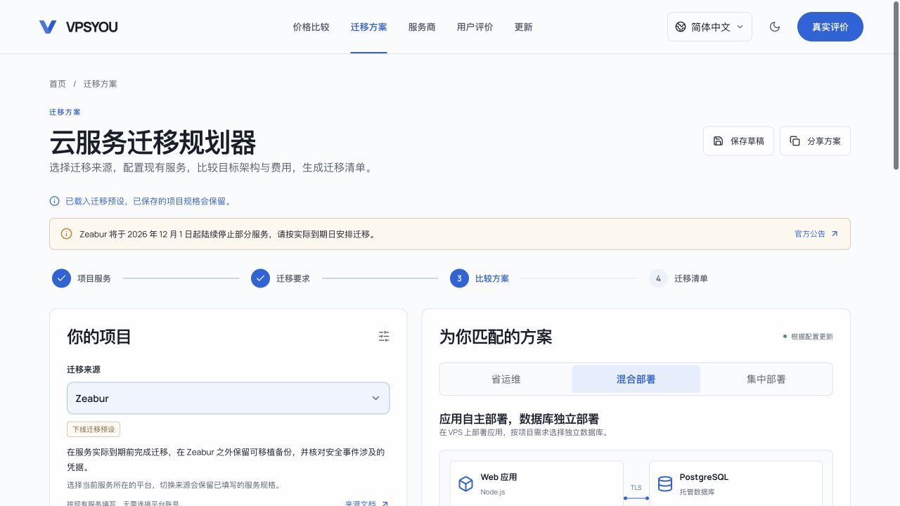 Zeabur 要下线了,我给你准备了一个可配置的迁移工具